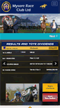 Mobile Screenshot of mysoreraceclub.com